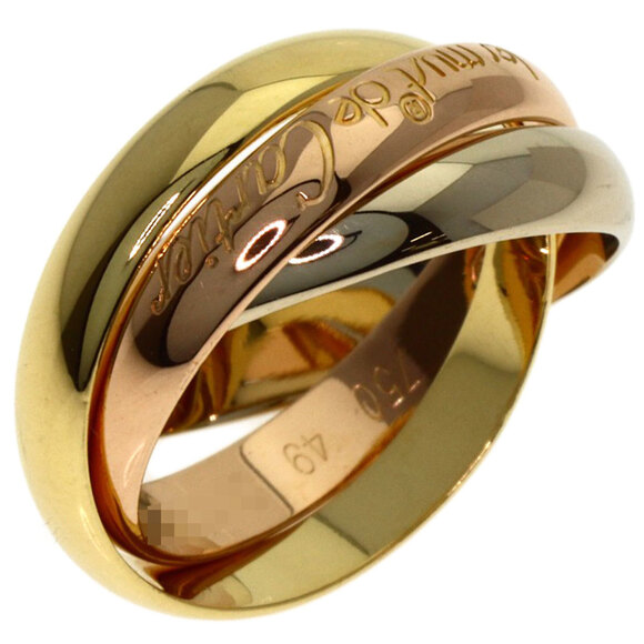 Trinity ring, small model CARTIER 18k Gold Trinity Ring #49